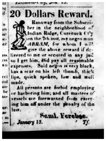 NC Runaway Slave Notices Project